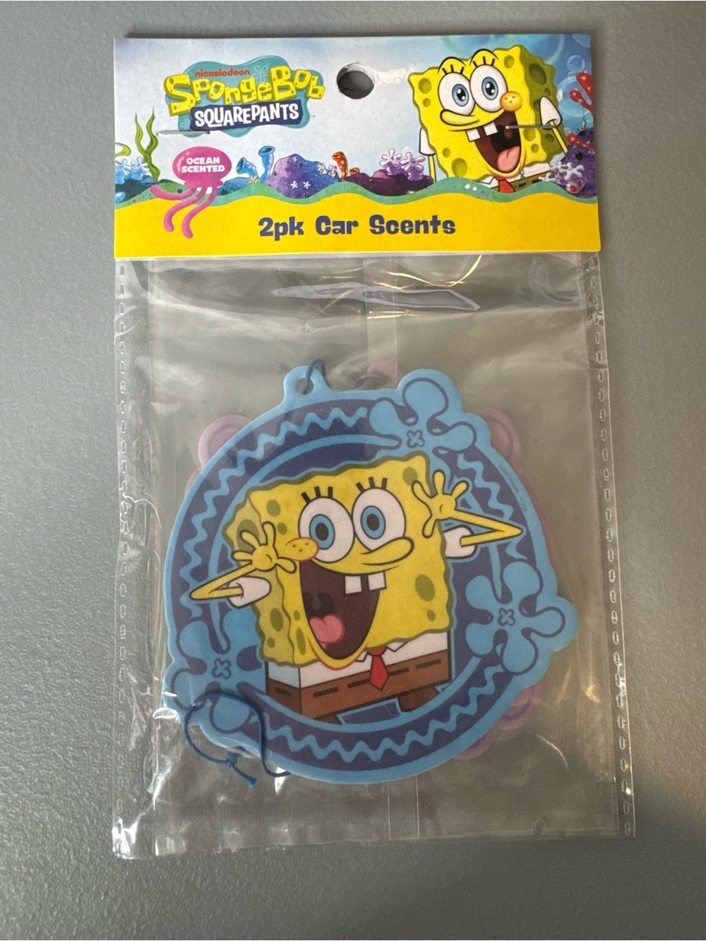 SpongeBob Squarepants Patrick Star Purple Pink Car Air Fresheners 2-Pack ocean